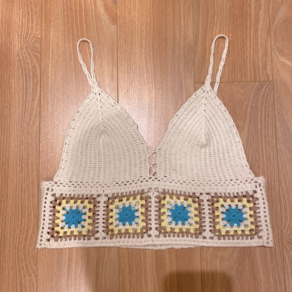 Tigermist Crochet Top